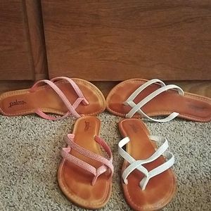 women's flat flip flops